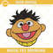 Bert Face Embroidery Files, Sesame Street Embroidery Designs.jpg