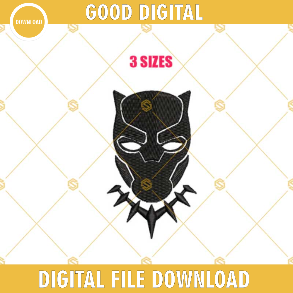 Black Panther Embroidery Designs, Black Panther Embroidery Design File, Black Panther Embroidery Files.jpg