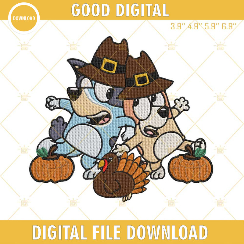Bluey And Bingo Thanksgiving Embroidery Design Files.jpg