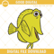 Bubbles The Yellow Fish Embroidery Files, Finding Nemo Machine Embroidery.jpg