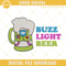 Buzz Light Beer Embroidery Designs, Buzz Lightyear Toy Story Drinks Machine Embroidery Files.jpg