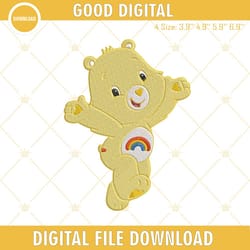 care bear machine embroidery design file, embroidery design,embroidery design svg, embroidery