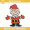 Charlie Brown Santa Embroidery Designs, Snoopy Christmas Embroidery Files.jpg