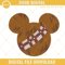 Chewbacca Mickey Head Machine Embroidery Designs, Disney Mouse Star Wars Embroidery Files.jpg