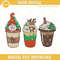Christmas Coffee Drink Latte Cozy Embroidery Design File.jpg