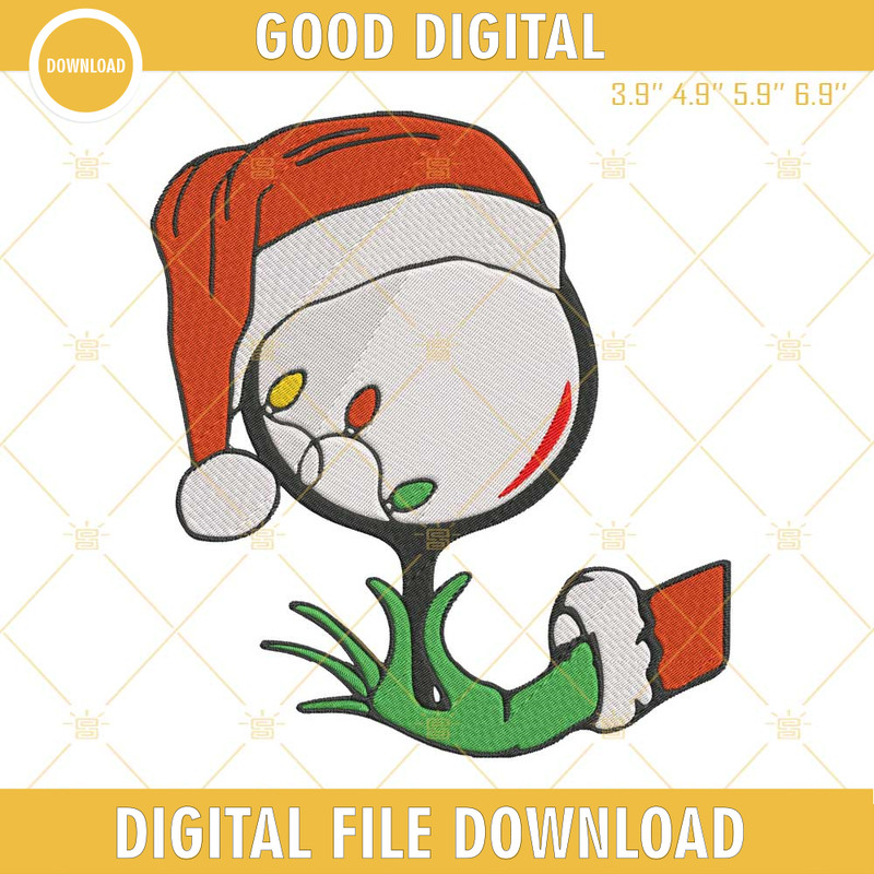 Christmas Wine Grinch Hand Embroidery Designs, Grinch Wine Christmas Embroidery Design File.jpg