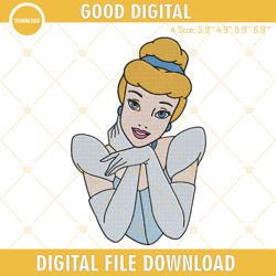 cinderella disney princess machine embroidery designs, embroidery design,embroidery design svg, embroidery