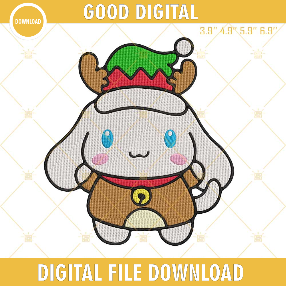 Cinnamoroll Sanrio Christmas Embroidery Design Files.jpg