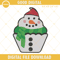 Cupcake Snowman Christmas Embroidery Design File.png