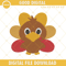 Cute Baby Turkey Embroidery Design File.jpg