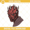 Darth Maul Embroidery Design, The Dathomirian Star Wars Embroidery File.jpg