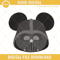 Darth Vader Mickey Head Machine Embroidery Designs, Disney Mouse Star Wars Embroidery File.jpg