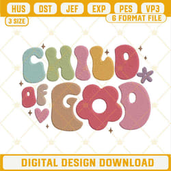 child of god retro embroidery designs, christian jesus machine embroidery files.jpg