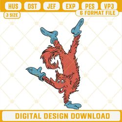 Fox In Socks Embroidery Designs, Dr Seuss Day Embroidery Files.jpg