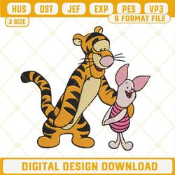 tigger and piglet machine embroidery designs, disney pooh friends embroidery files.jpg