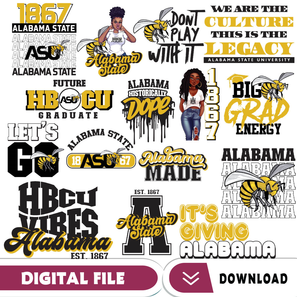 Alabama State University Svg, Hbcu Collection, Hbcu Designs, Hbcu Svg, Historically Black College Designs Svg, Svg For C.jpg