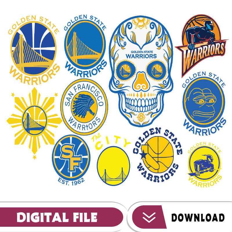Golden State Svg, Basketball Cricut svg files, Svg bundle, Digital download, NBA Teams Svg, NBA Svg, Png.jpg