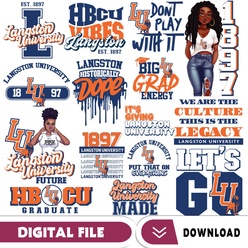 Langston University Svg, Hbcu Collection, New Hbcu 2023, Hbcu Svg, Historically Black College Designs Svg.jpg