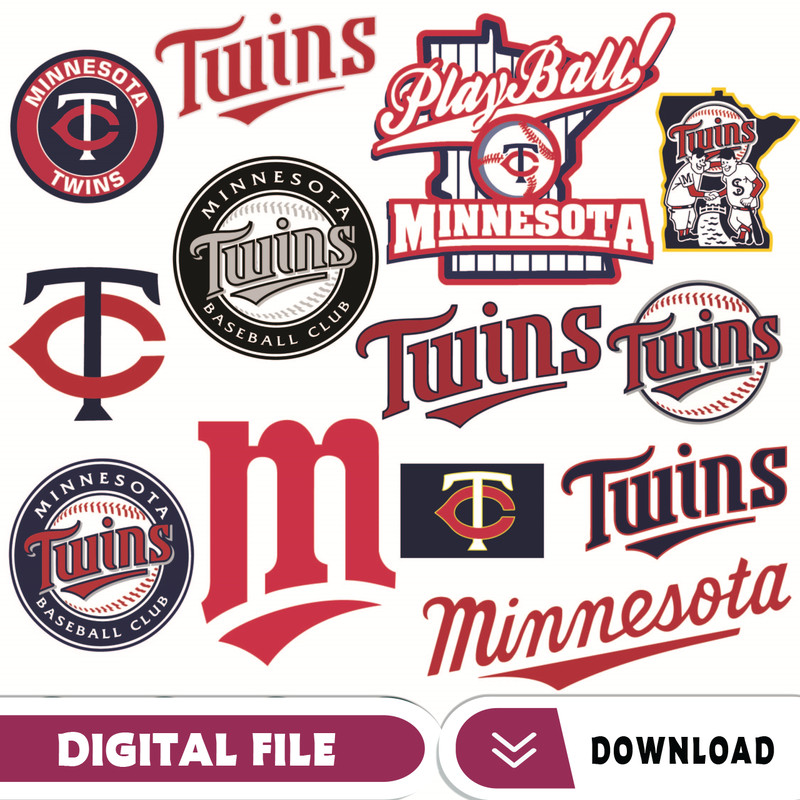 Minnesota Twins Baseball Team Svg, Minnesota Twins Svg,  MLB Svg,  MLB Svg, Png, Dxf, Eps, Instant Download, Bundle File.jpg