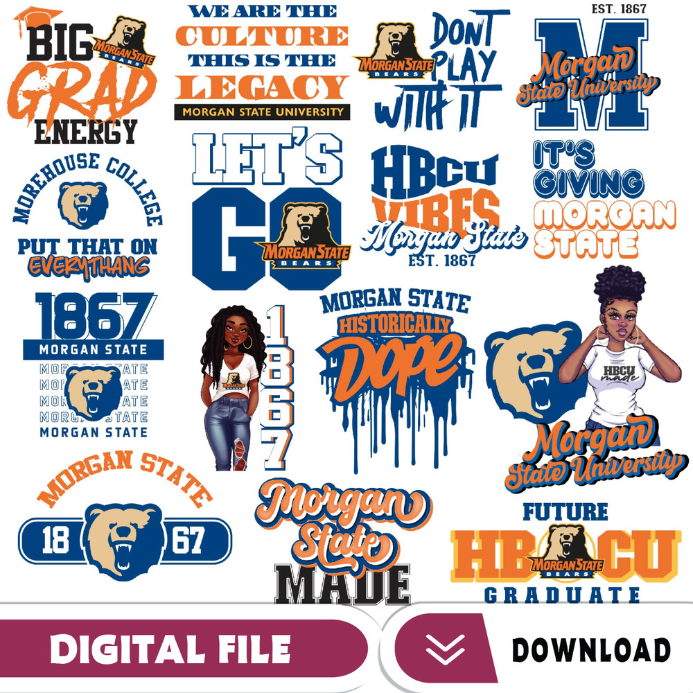 Morgan State University Svg, Hbcu Collection, New Hbcu 2023, Hbcu Svg, Historically Black College Designs Svg.jpg