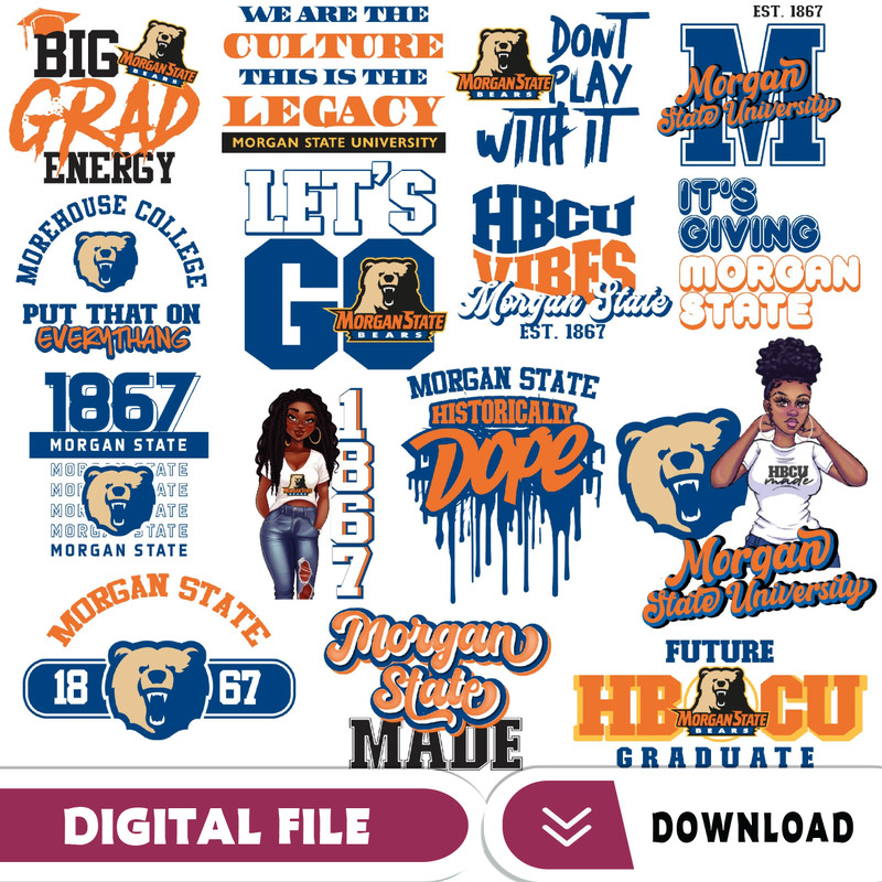 Morgan State University Svg, Hbcu Collection, New Hbcu 2023, Hbcu Svg, Historically Black College Designs Svg.jpg