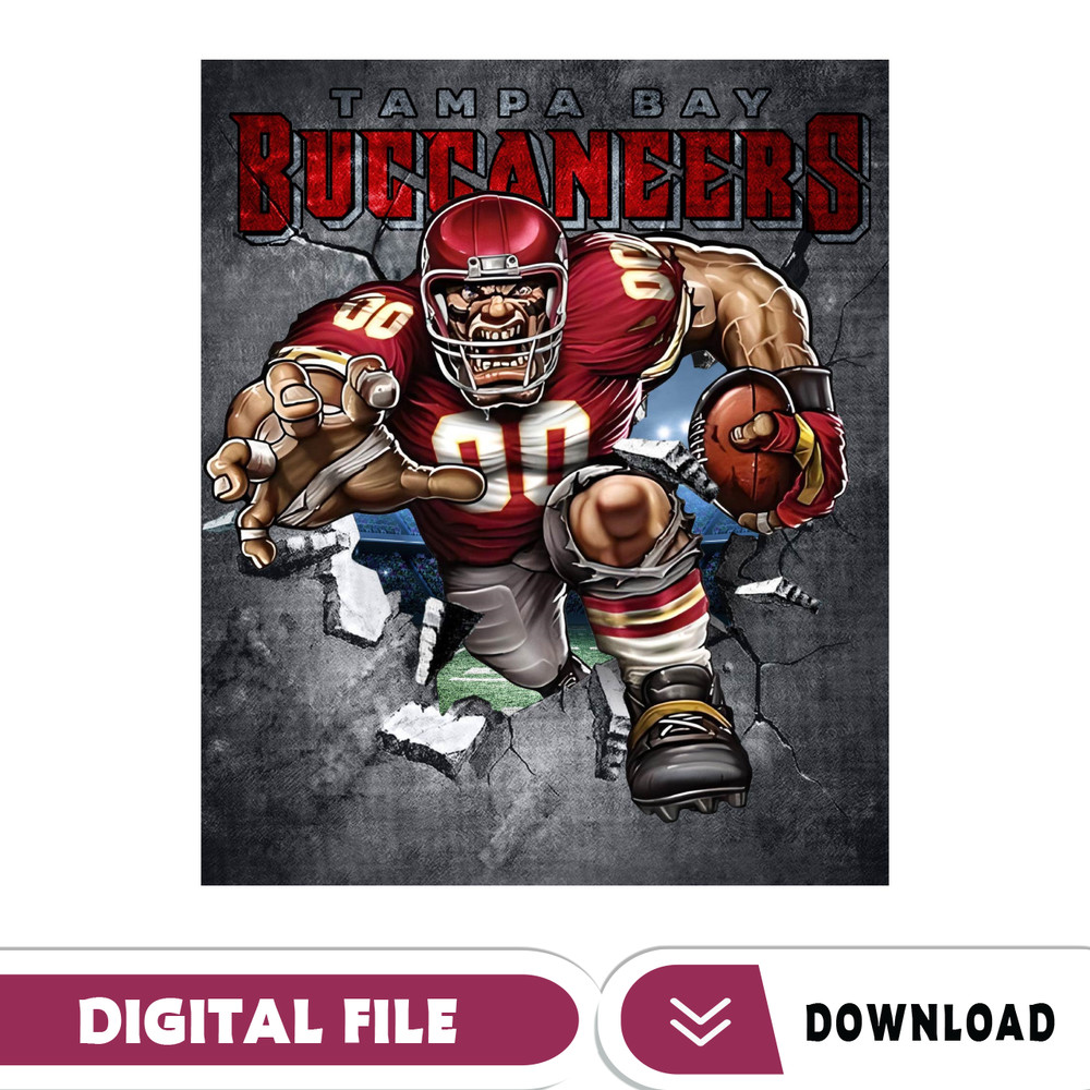 Tampa BayBuccaneers Tumbler Wrap Sublimation Png, Football Tumbler.jpg