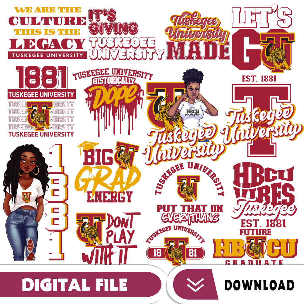 Tuskegee University Svg, Hbcu Collection, New Hbcu 2023, Hbcu Svg, Historically Black College Designs Svg, Svg For Cricu.jpg