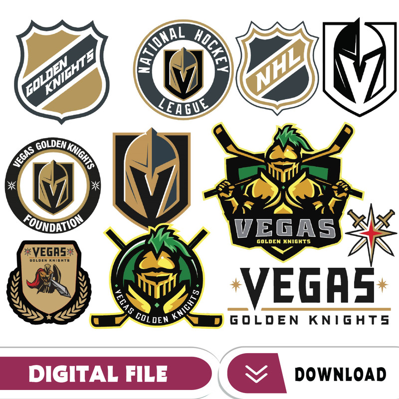 Vegas Golden Knight Hockey Teams Svg, Vegas Golden Knight Svg, NHL Svg, NHL Svg, Png.jpg