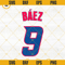 Baez 9 SVG, Javi Baez SVG, Puerto Rico Baseball SVG PNG DXF EPS.jpg