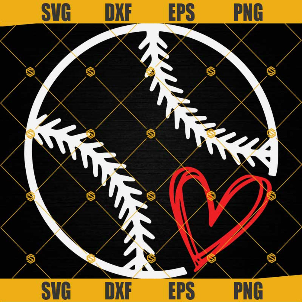 Baseball Heart SVG PNG DXF EPS DIgital Download.jpg