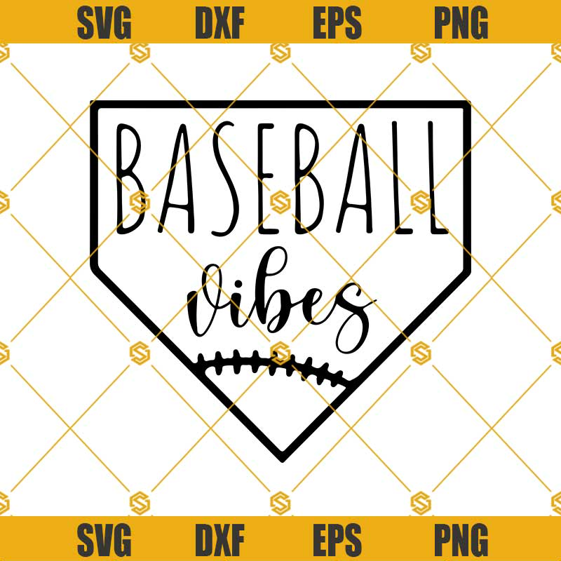 Baseball Vibes Svg, Baseball Ball Svg, Baseball Svg.jpg