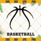 Basketball Outline SVG Files, Basketball SVG PNG DXF EPS Vector Clipart.jpg