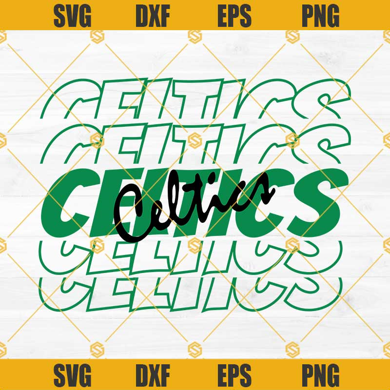 BOSTON CELTICS SVG, Celtics SVG PNG DXF EPS Instant Download.jpg