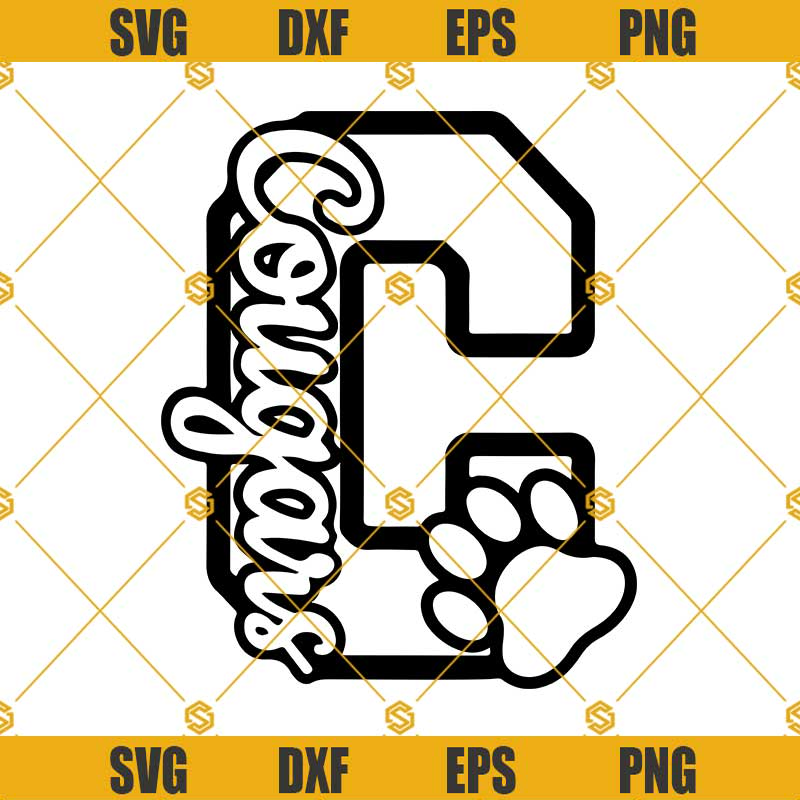 Cougars Basketball SVG, Cheer SVG, Football SVG, Cougars SVG PNG DXF EPS Cricut Silhouette.jpg