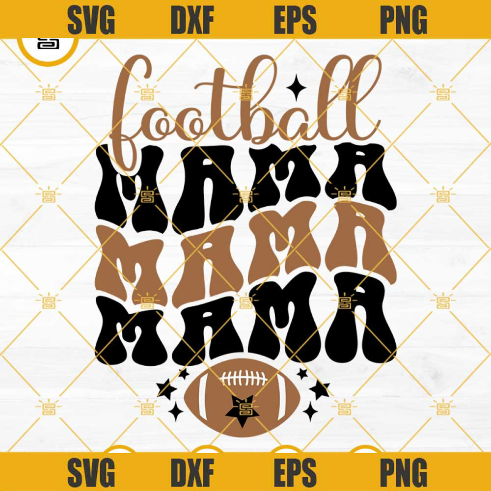 Football Mama SVG, Football Mom SVG, Football SVG PNG DXF EPS.png