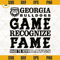 Georgia Bulldogs Game Recognize Fame Back To Back Go Dawgs SVG PNG DXF EPS Cricut Silhouette Vector Clipart.jpg