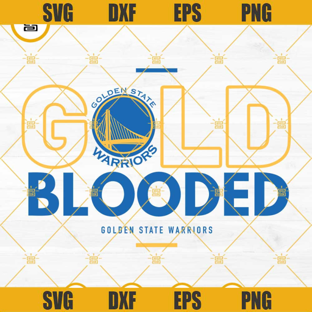 Golden State Warriors Gold Blooded SVG, Golden State Warriors Champions SVG, NBA 2022 SVG.jpg