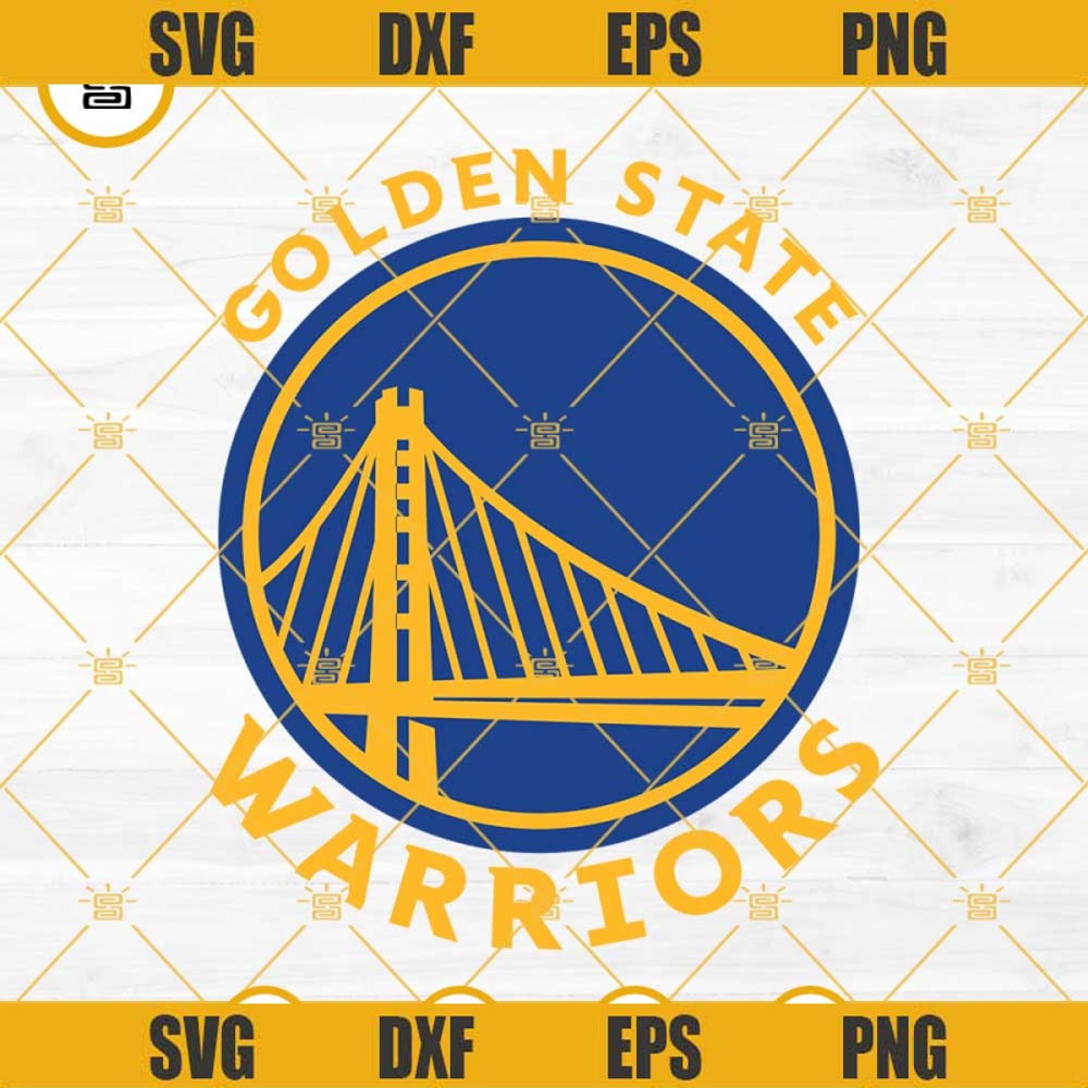 Golden State Warriors Logo SVG PNG DXF EPS Vector Clipart.jpg