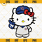 Hello Kitty Chicago Cubs SVG, Kawaii Kitty  Baseball SVG PNG DXF EPS Digital Files.jpg