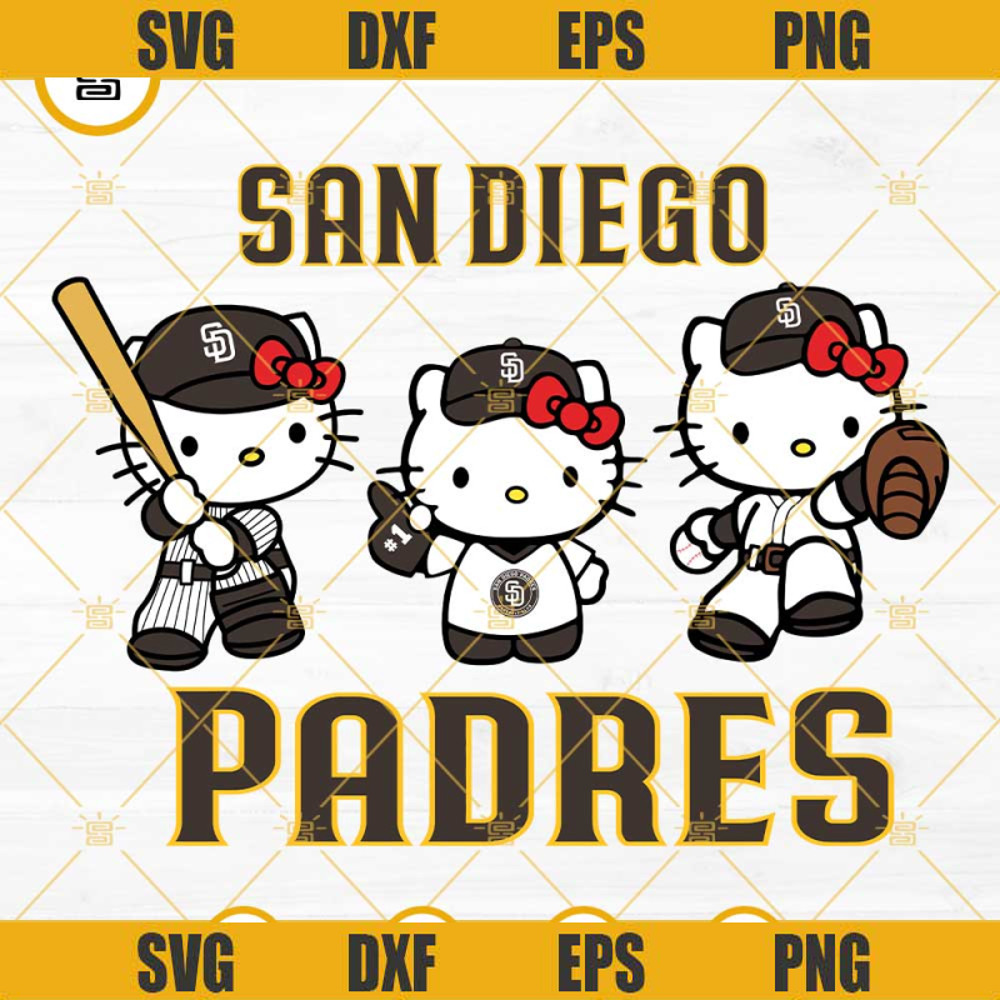 Hello Kitty San Diego Padres Baseball SVG PNG DXF EPS.jpg