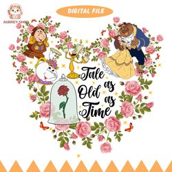 beauty and the beast tale as old as time png