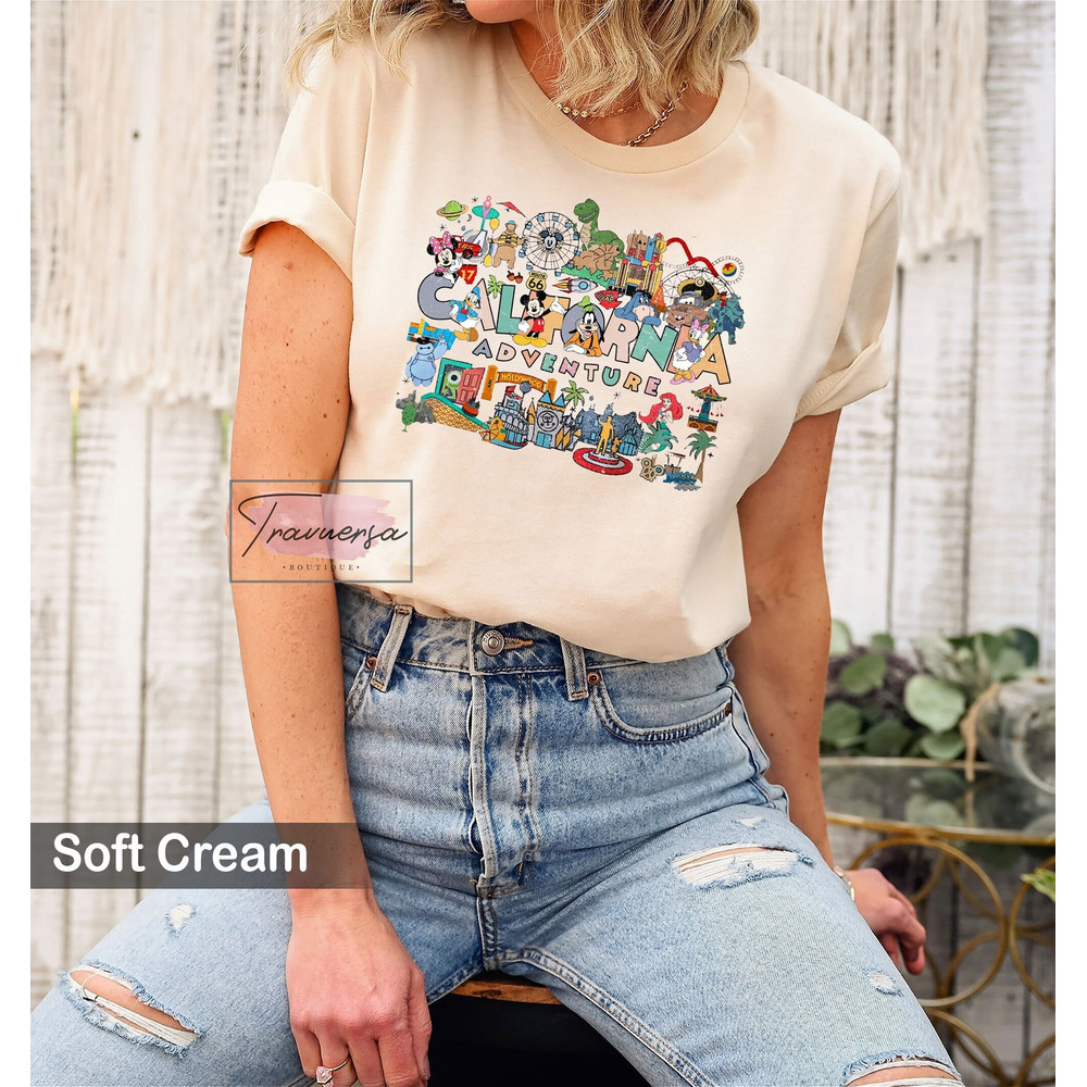 Disneyland California Adventure Shirt, Family Disney Sweatshirt, Vintage Disneyland Shirt.jpg