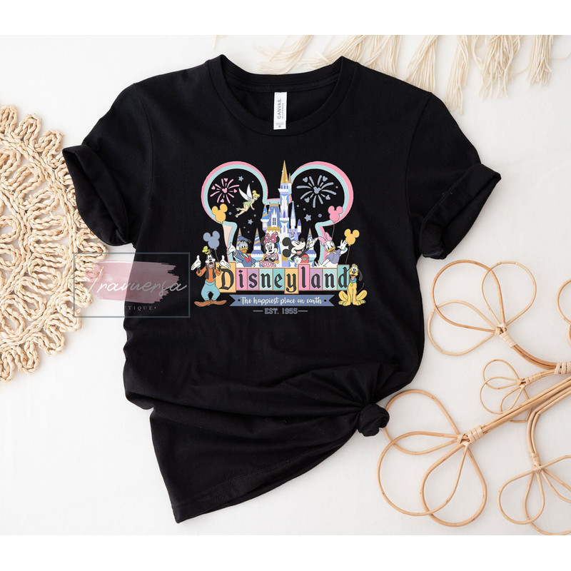 Disneyland Est 1955 California Shirt, Mickey And Friends, Disney Family Trip Matching Shirt.jpg