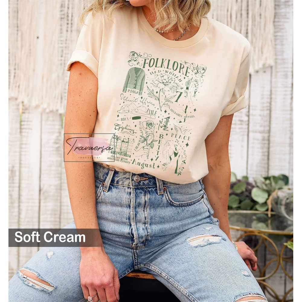 Folklore T-Shirt, Eras Tour Shirt, Taylor Swiftie Shirt, Taylor Swiftie Eras Tour Shirt, Swiftie Shirt, Taylor Swiftie Fan Sweatshirt.jpg