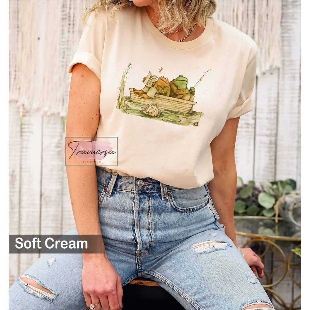 Frog And Toad Shirt, Vintage Classic Book Shirt, Friends Long Sleeve Sweatshirt.jpg