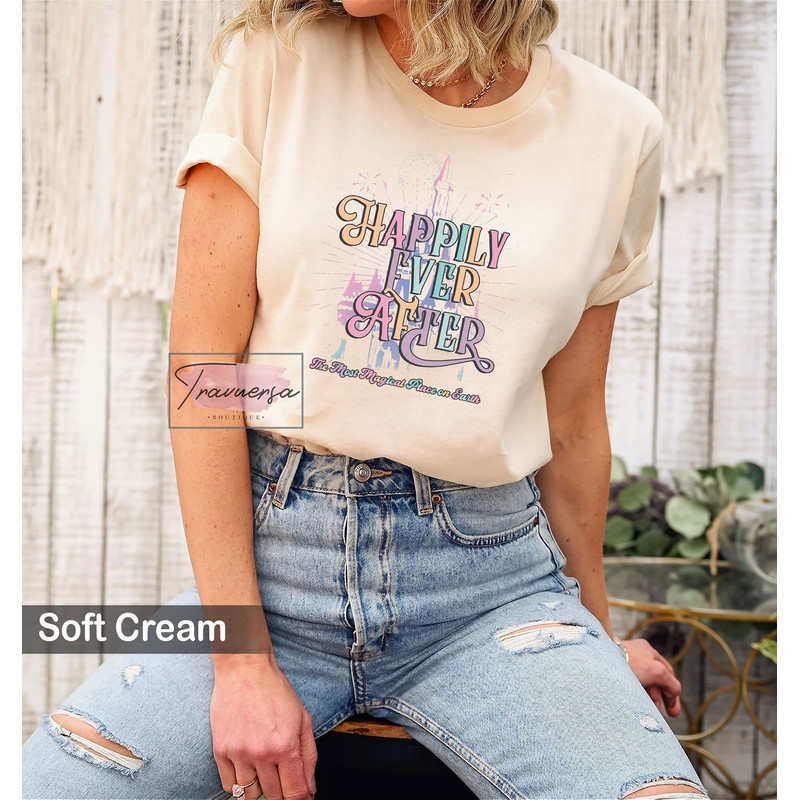 Happily Ever After T-Shirt, Disneyworld Sweatshirt, Disney Trip Family Shirt.jpg