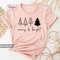 Merry & Bright Christmas Trees Shirt, Christmas Crewneck, Christmas Gift, Cute Xmas Tee , Christmas Party Sweatshirt.jpg