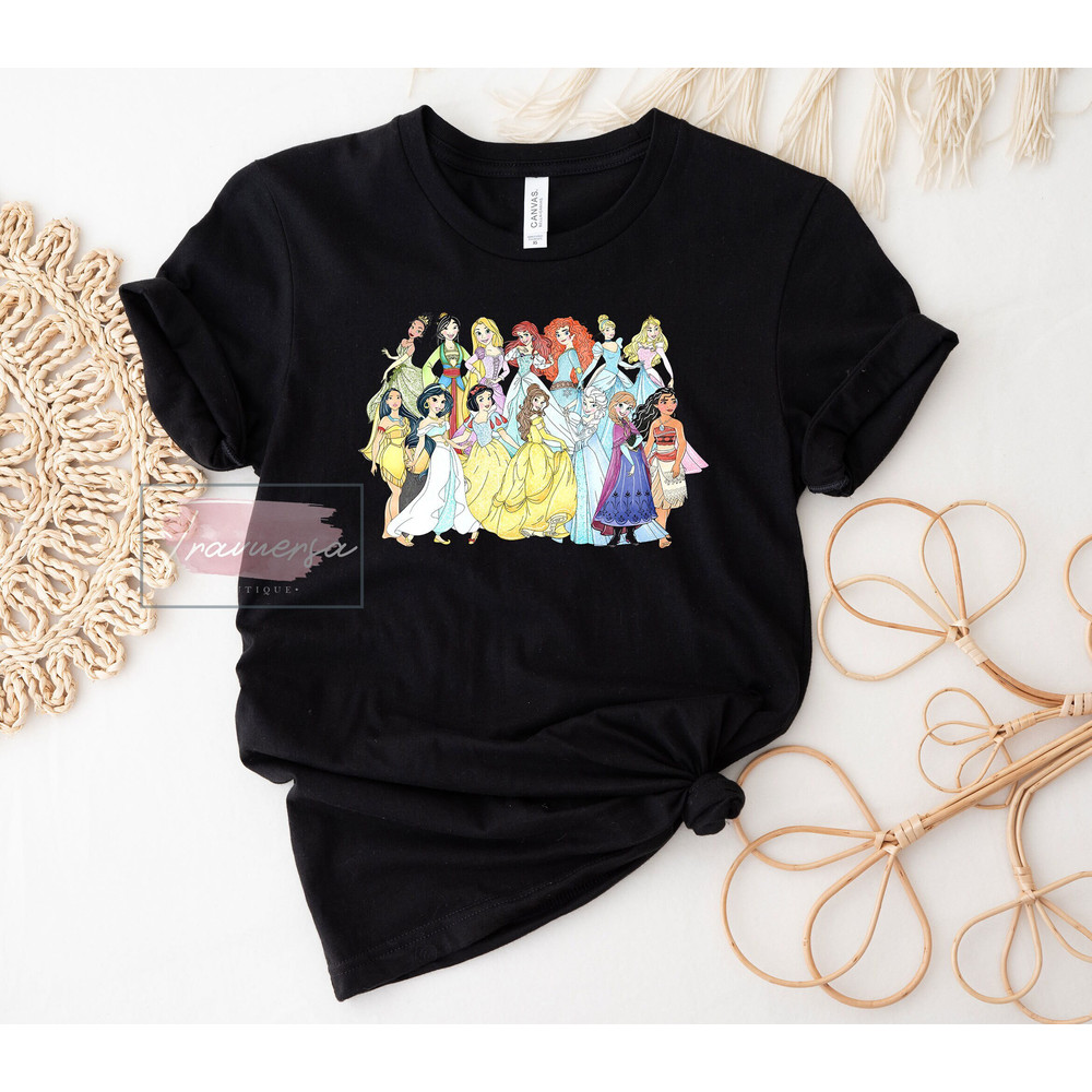 Retro Princess Shirt, Christmas Crewneck, Cute Xmas Tee , Christmas Party Sweatshirt, Christmas Gift.jpg