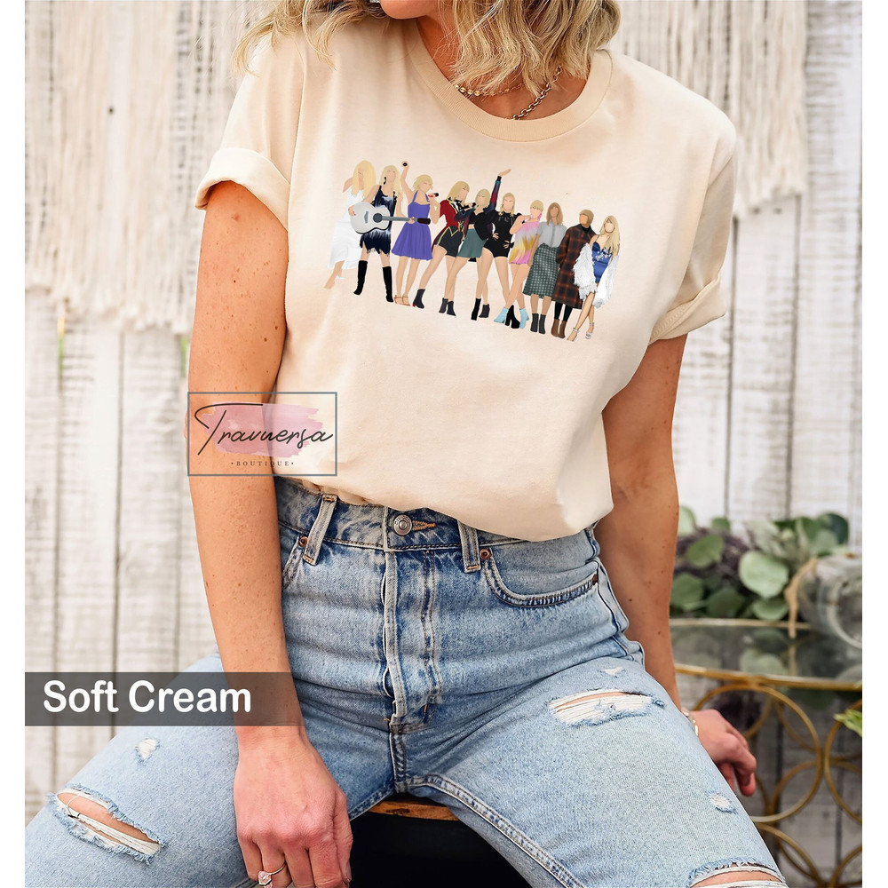 Taylor's Albums T-Shirt, Eras Tour Shirt, Taylor Swiftie Shirt, TS Concert Shirt, Swiftie Shirt, Eras Concert Shirt.jpg