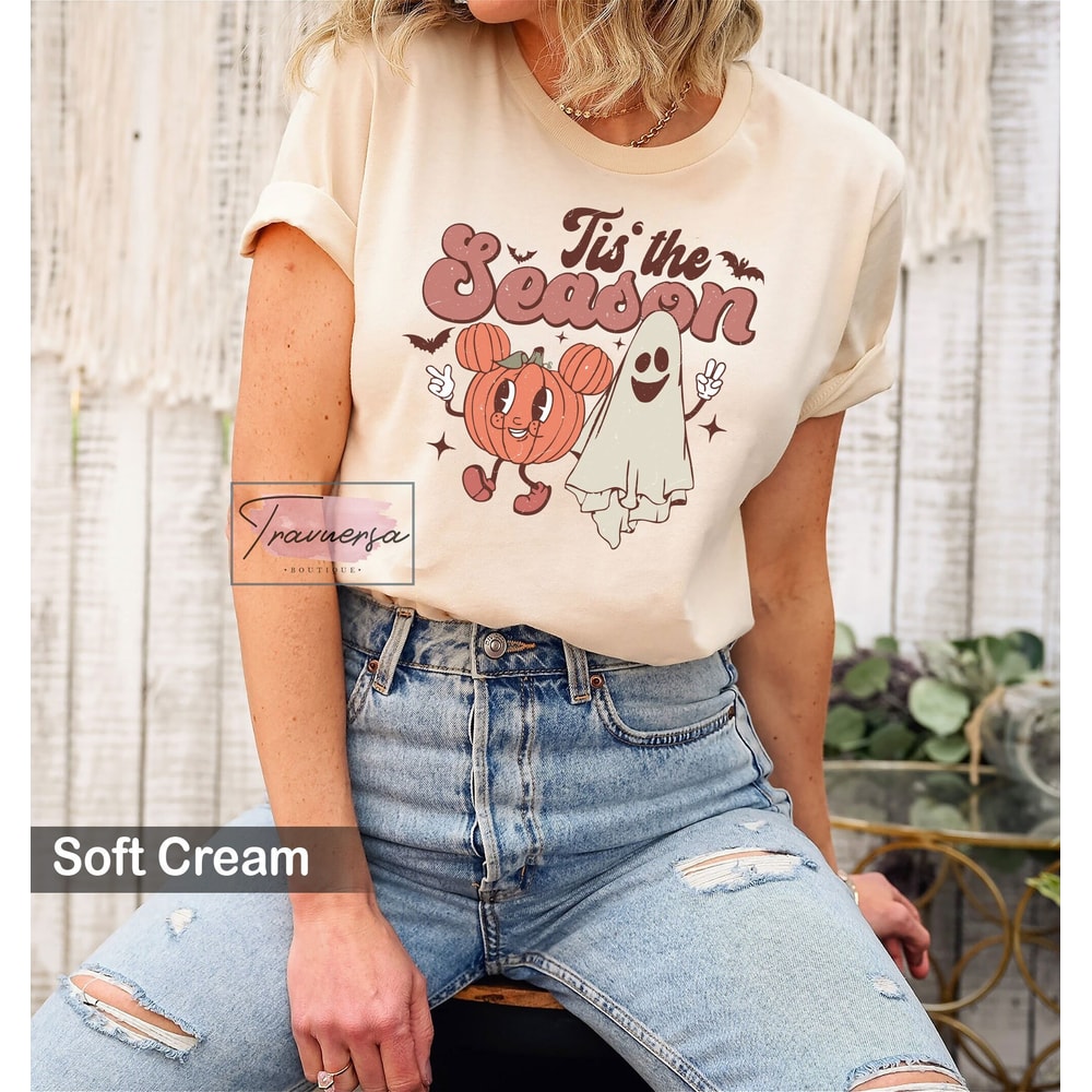 Tis The Season To Be Spooky T-Shirt, Ghost Shirt, Pumpkin Shirt, Spooky Season Sweatshirt.jpg